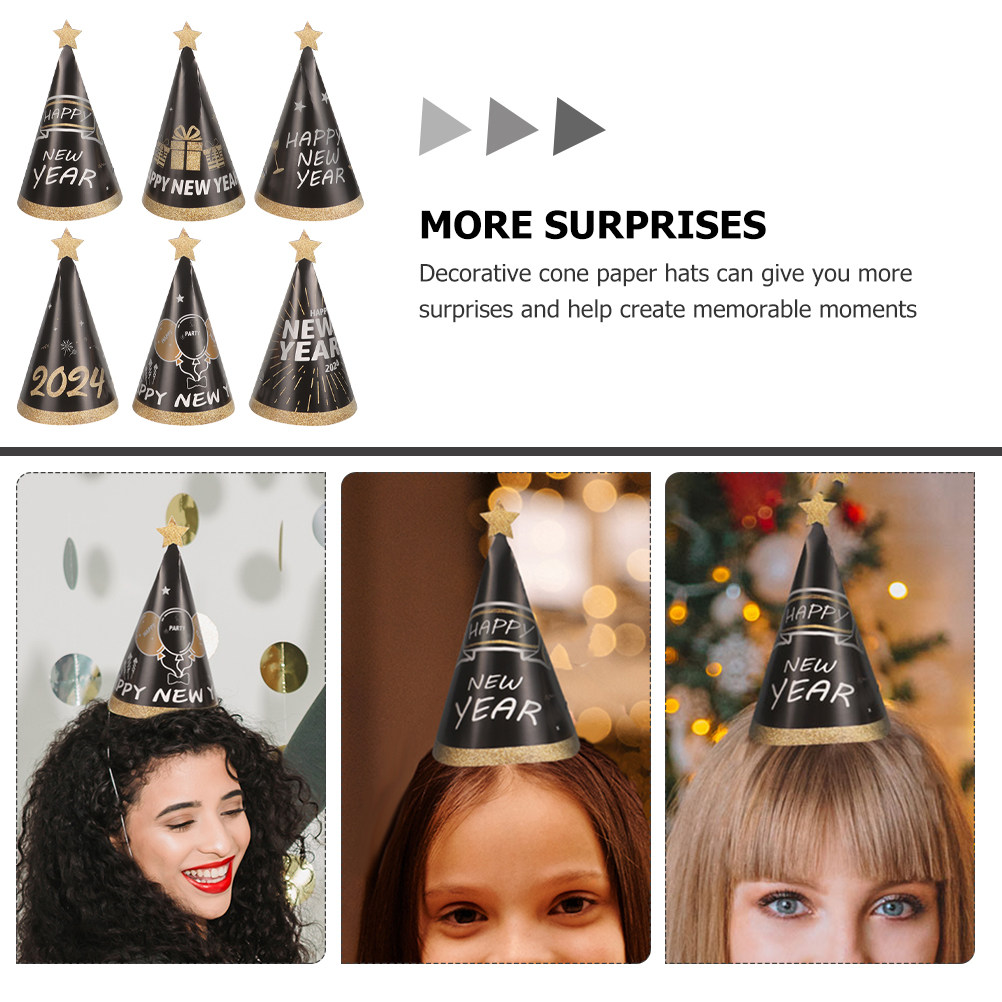 12Pcs Party Cone Paper Hats Ne - Party Hat Cone review and price