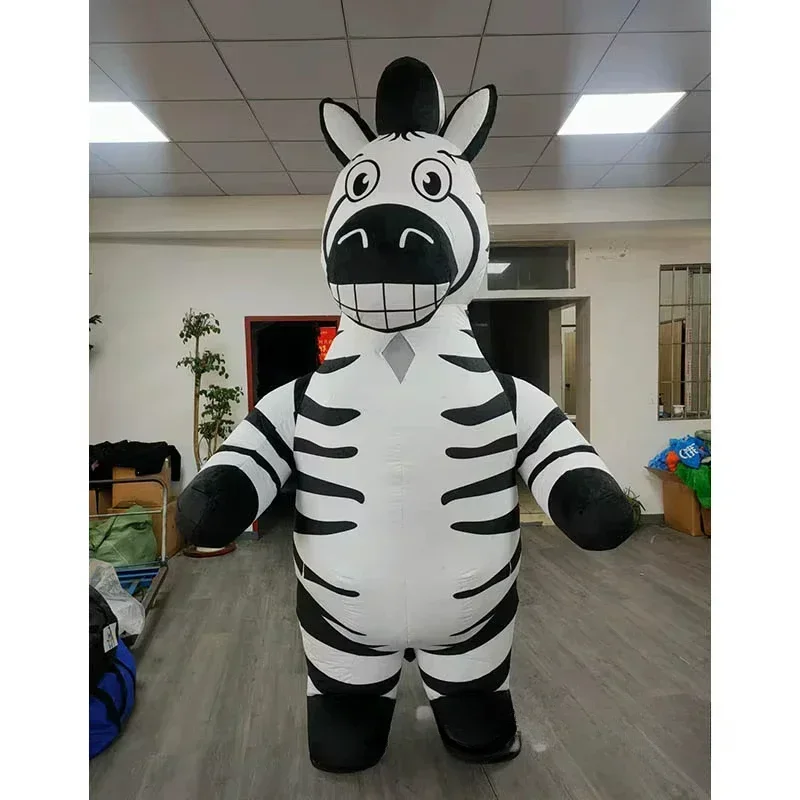 Inflatable Zebra Mascot Costum - Event & Party Supply Photos review and price