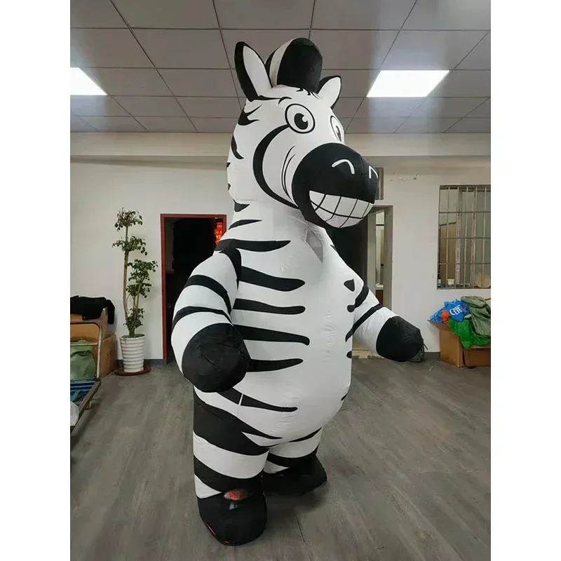 Inflatable Zebra Mascot Costum - Event & Party Supply Photos review and price