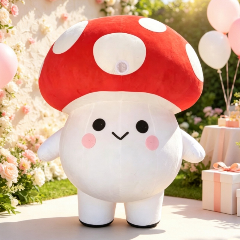 Inflatable Mushroom Mascot Cos - Event Party review and price