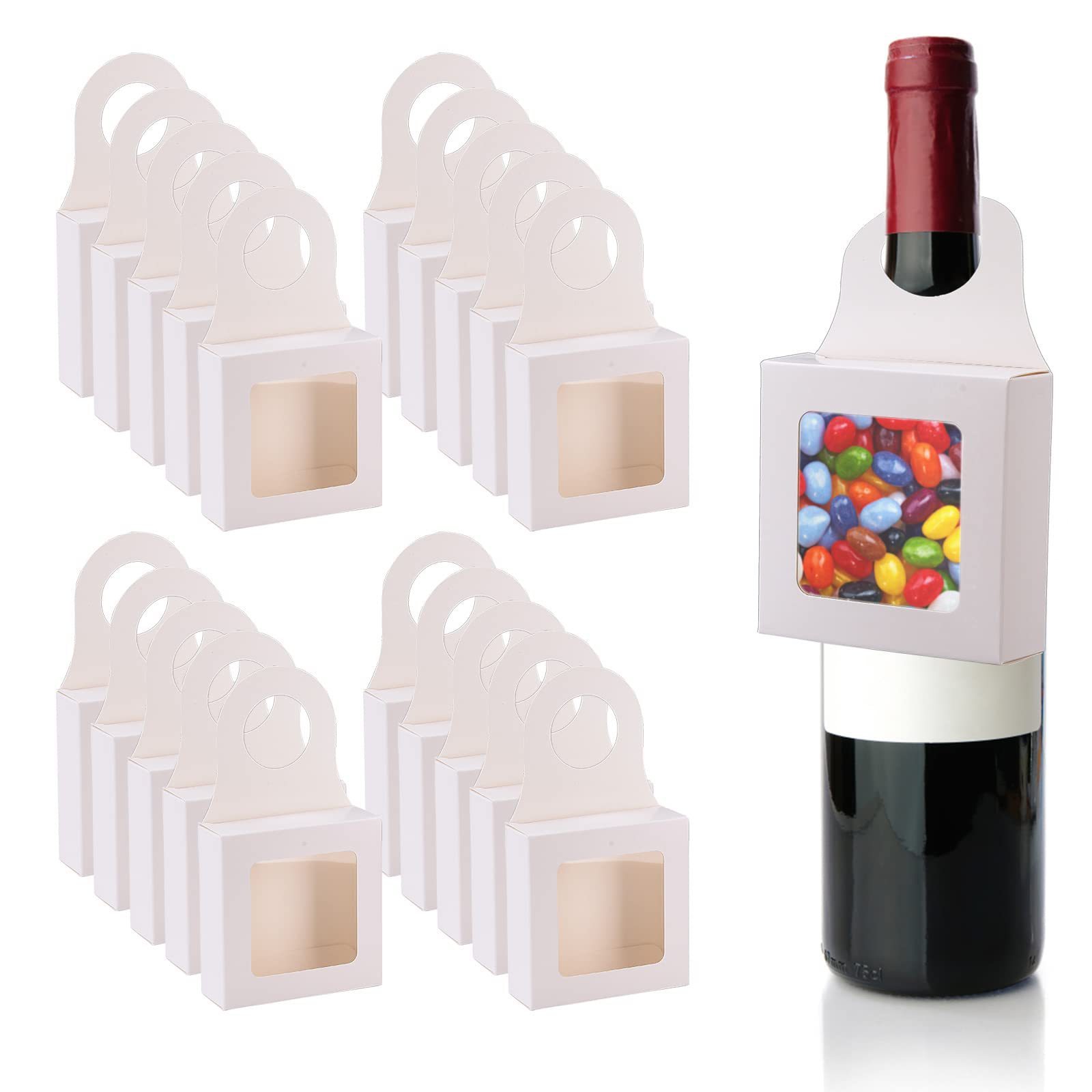 20PCS Kraft Paper Red Wine Gif - Event Party Box review and price