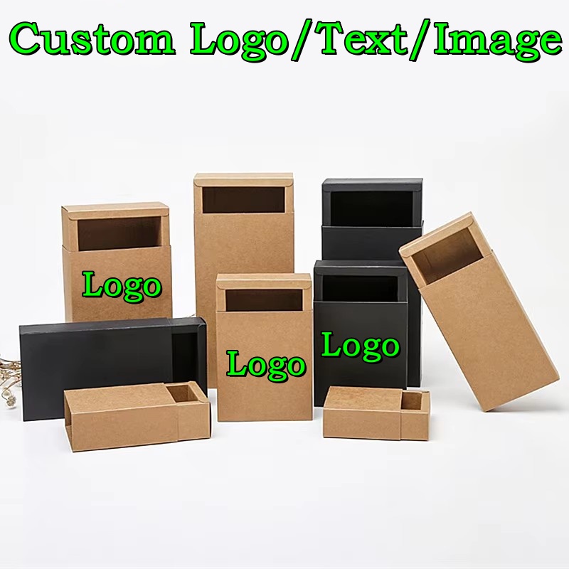 20PCS 350gsm Drawer Kraft Blac - Event Party Box review and price