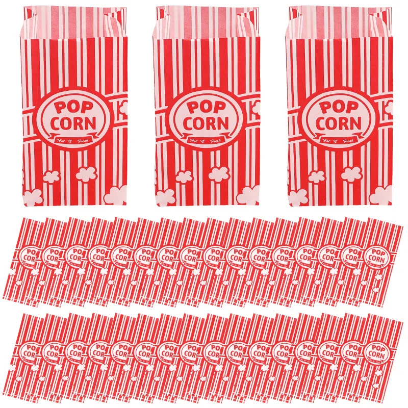 50Pcs Popcorn Packaging Bags S - Event Party Box review and price