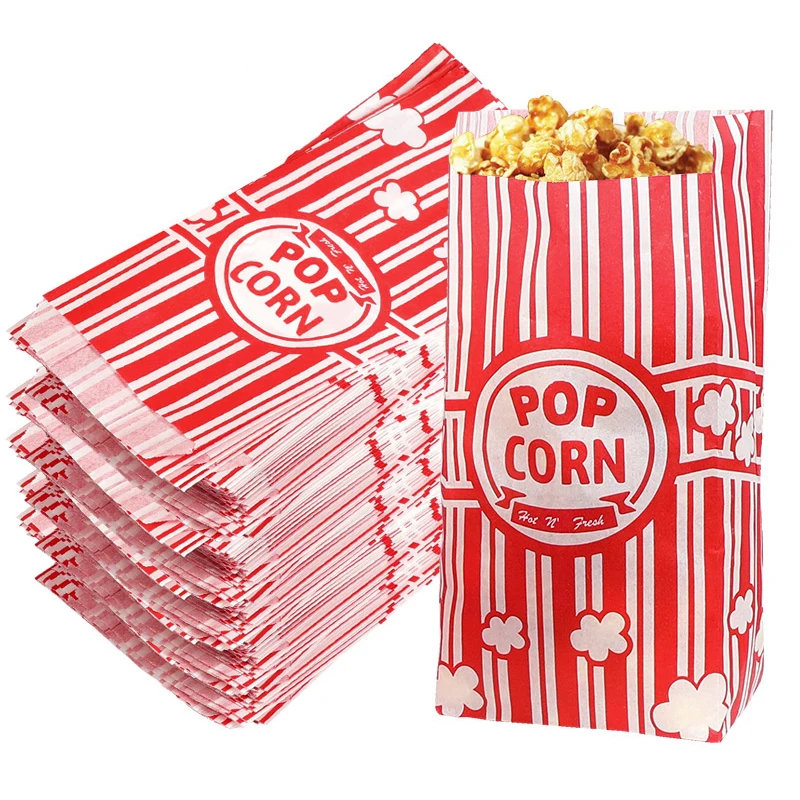 50Pcs Popcorn Packaging Bags S - Event Party Box review and price