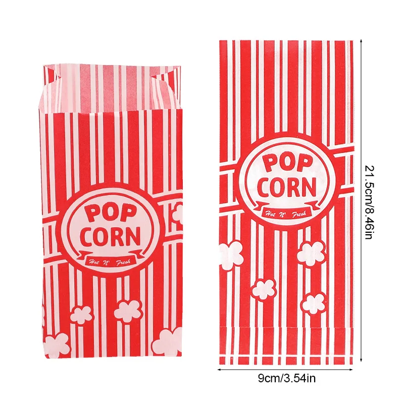 50Pcs Popcorn Packaging Bags S - Event Party Box review and price