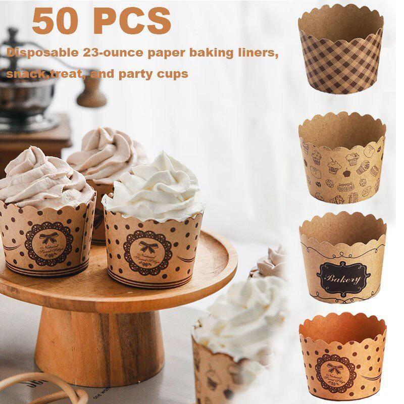 50Pcs/Pack Cupcake Paper Cups  - Event Suppliers review and price