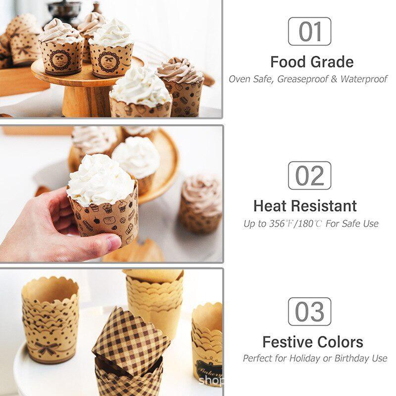50Pcs/Pack Cupcake Paper Cups  - Event Suppliers review and price