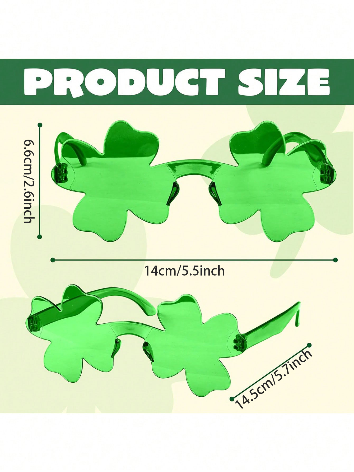 12/6/1 Pair St. Patrick's Day  - Event & Party Supply Photos review and price