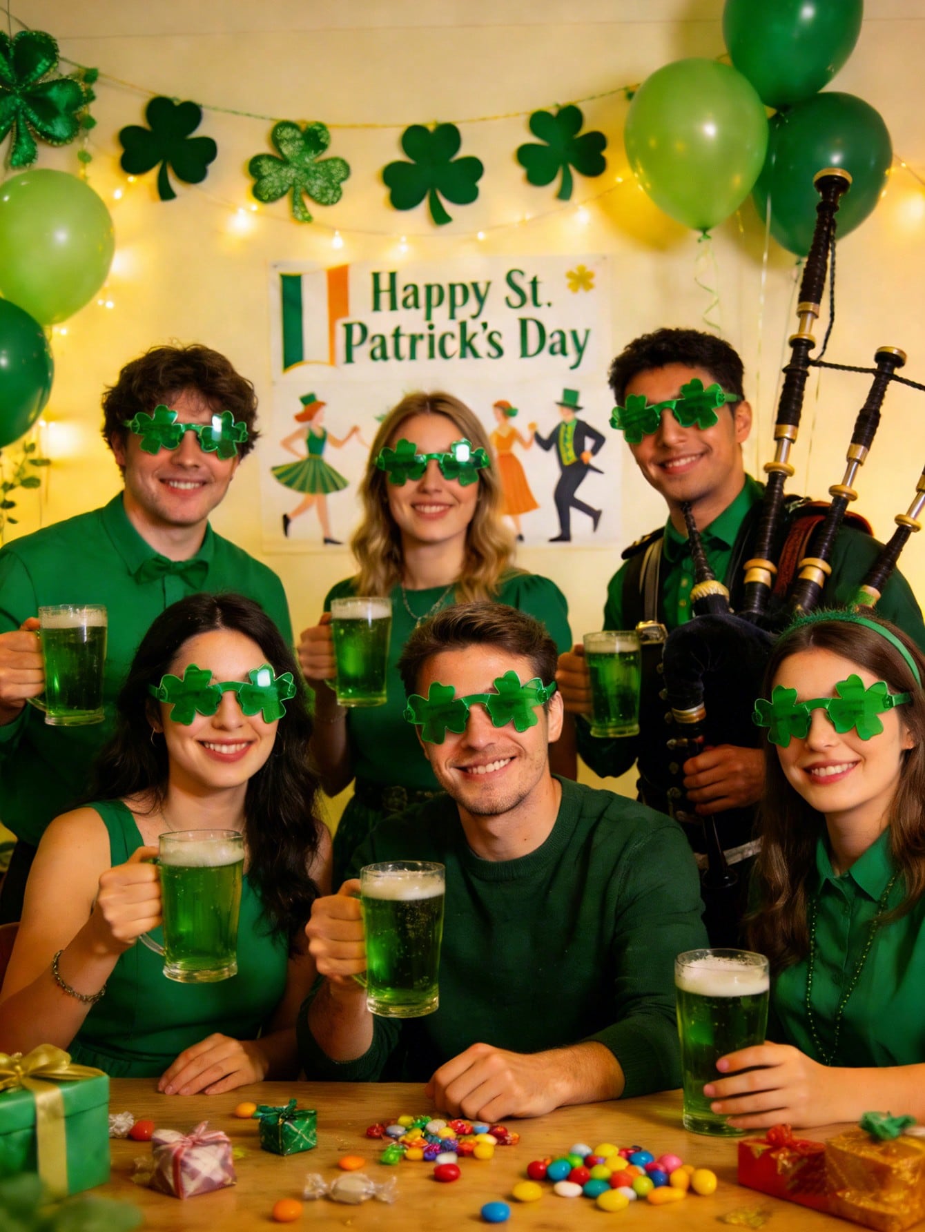 12/6/1 Pair St. Patrick's Day  - Event & Party Supply Photos review and price