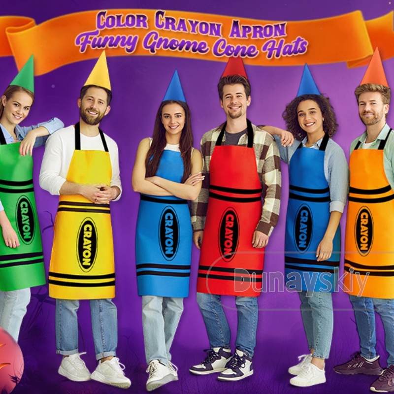 Adult Crayon Costume Hat & Mat - Party Hat Cone review and price