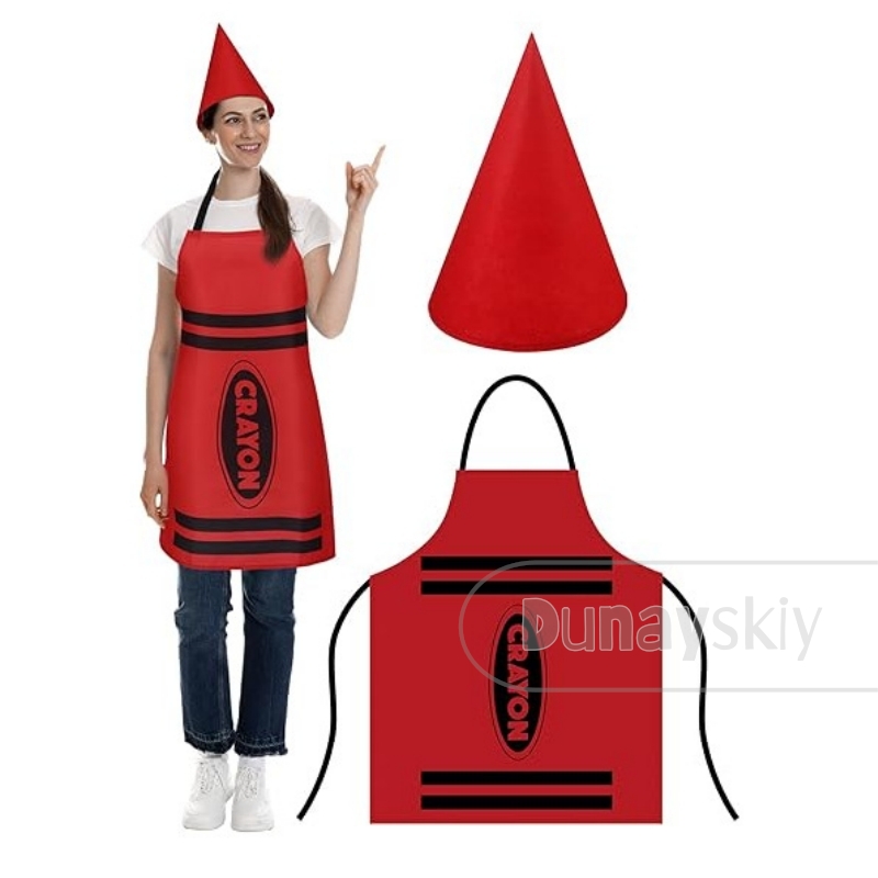 Adult Crayon Costume Hat & Mat - Party Hat Cone review and price